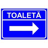 Toaleta in dreapta